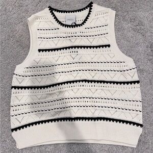 Varley Athena Pointelle sweater